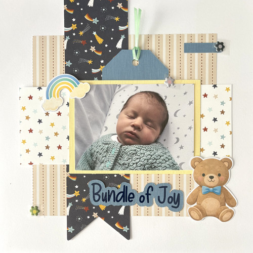 Scrappyroo scrapbook kit - scrapbook, one