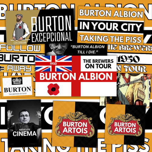 Burton inspired fan football - burton,