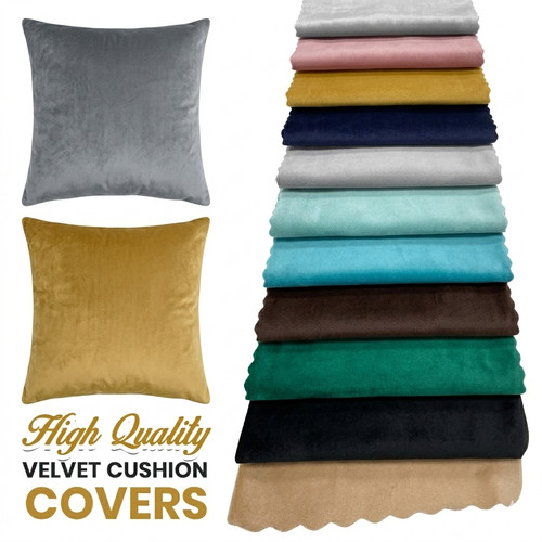 Cushion covers with filled - covers,