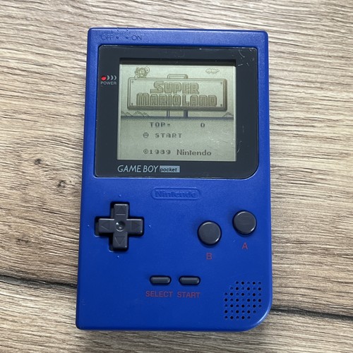 Game boy pocket blue nintendo - pocket,