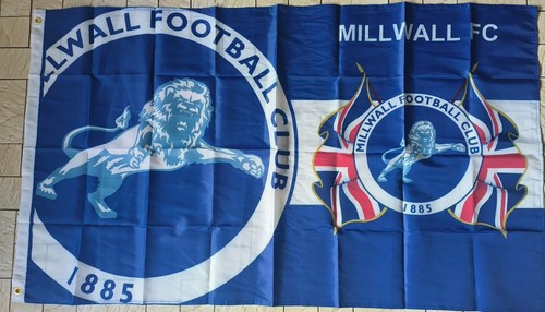 Millwall flag 3x5ft - millwall,