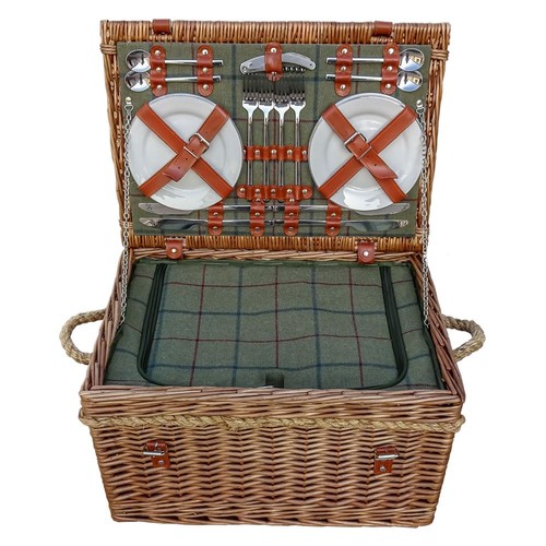 Burghley person green tweed - 4,