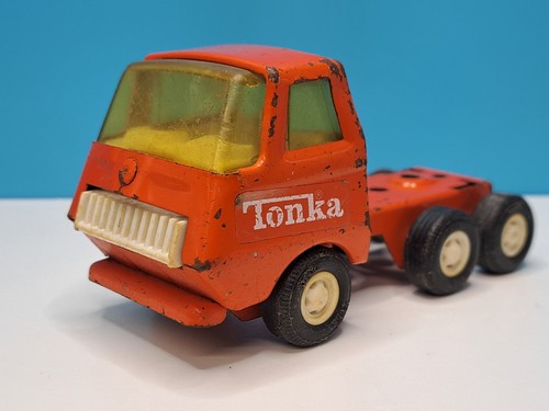 Vintage 1970s orange tonka - vintage,