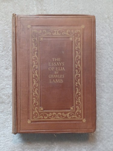 The essays elia - elia, charles