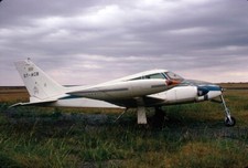 Cessna 310f, ST-ACB, at Wilson Nairobi, in 1974, aircraft slide