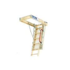 Keylite Timber Loft Ladder 600 x 1200mm Pre Installed Continuous Seal
