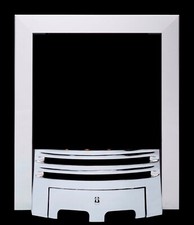 REPLACEMENT GAS FIRE SILVER