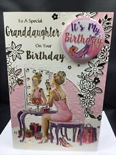 GRANDDAUGHTER BIRTHDAY CARD