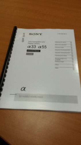 Sony slt a33 a55 - sony, a55v