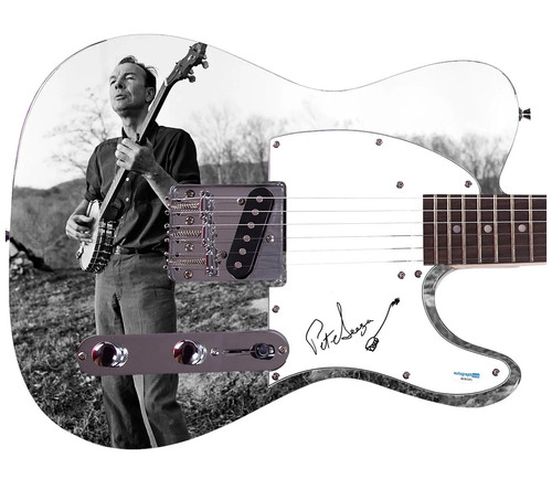 Pete seeger autographed - seeger,