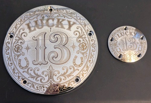 Custom engraved derby cover - custom,