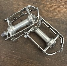 Vintage Campagnolo Nuovo Record steel bicycle pedals pedalset VGC