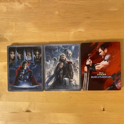 Thor steelbook trilogy uhd - thor, 4k