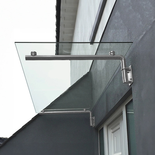 Stainless steel door canopy - steel,