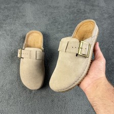 Clarks Brookleigh Beige Suede