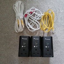 3 x Comtrend PowerGrid 9020 200Mbps Powerline Ethernet Adaptor
