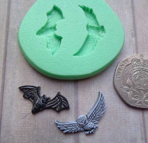 Mini craft mould small bat - craft,
