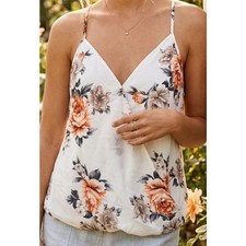 Shein Floral Surplice Cami Top