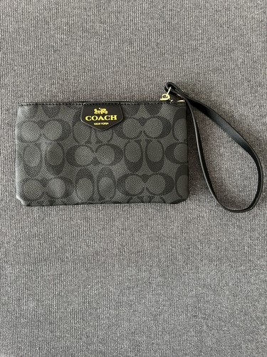 Coach zip wristlet - coach,