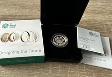 2017 Silver Proof Piedfort £1