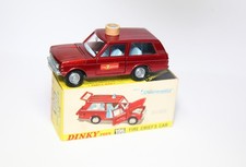 Dinky 195 Range Rover Fire Chief In Original Box - Near Mint Vintage Model