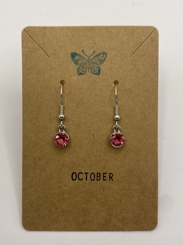 October birthstone earrings - birthstone,