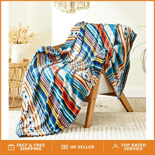 Colorful aztec bohemian throw - colorful,