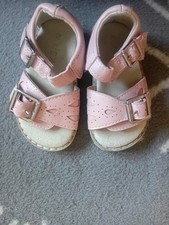 Girls pink next sandals size 4