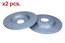 X2 PCS REAR BRAKE DISC ROTOS X2 PCS SET 19-2015SPORT MAXGEAR I
