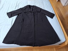 Vintage 1950s ?  Ladies Opera Evening Coat Black Grosgrain