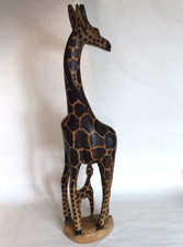 Vintage Hand Carved Wooden