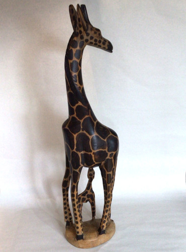 Vintage hand carved wooden - hand,