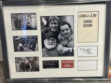 David Jason, Nicholas Lyndhurst & Buster Merryfield signed only fools & horses