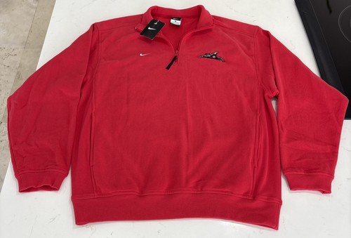 Nike quarter zip red - quarter,
