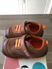 Hush Puppies harry leather Infant  Boys Shoes brown UK 4.5