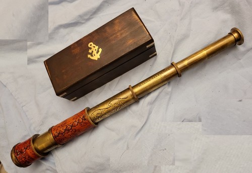 Vintage telescope antique - telescope,
