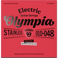 Olympia Flatwound electric guitar strings choice of gauge Stainless steel wound