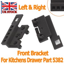 2 x Drawer Front Brackets For