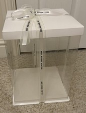 Clear Plastic PVC Folding Cake