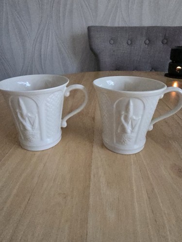 Belleek beveridge mugs - belleek,
