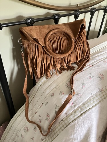New fringed bag - new,