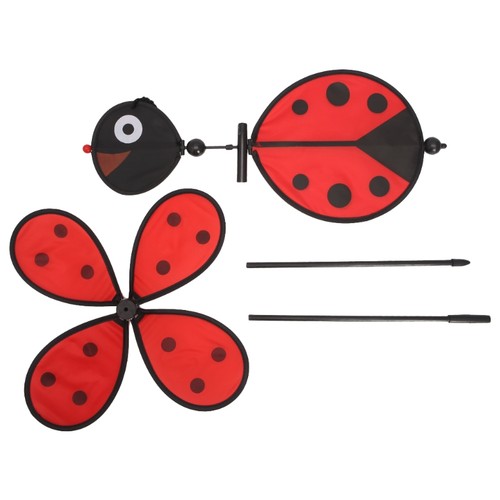 Bee ladybug windmill - ladybug, whirligig