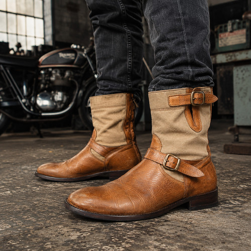 Belstaff biker boots 8 - biker, us