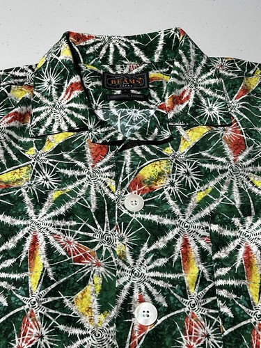 Beams plus shirt camp - +, collar