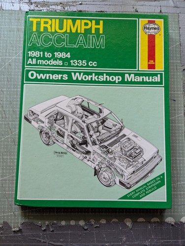 Triumph acclaim - acclaim, (1981-1984)
