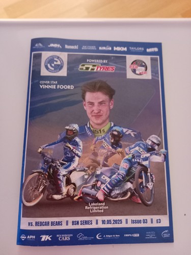 Speedway programme workington - programme,
