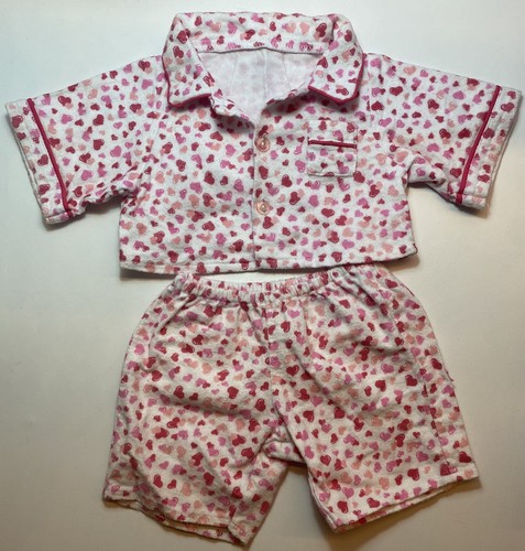 Bear factory white pink - pink, heart