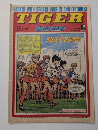 Tiger and scorcher comic 26th - scorcher,