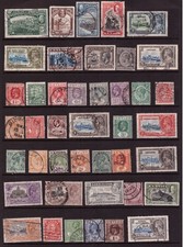 British Commonwealth King George V used stamps selection