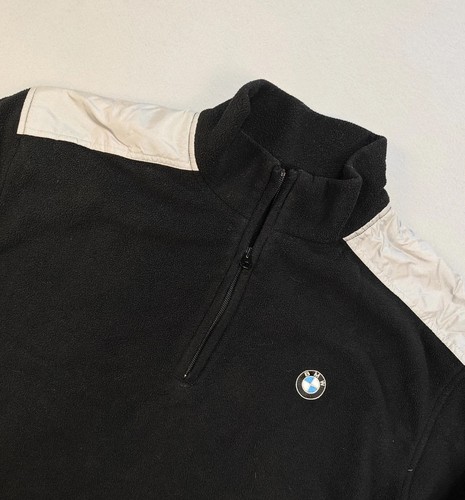 Vintage bmw zip fleece - vintage,